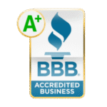 BBB Accredited Business A+ badge